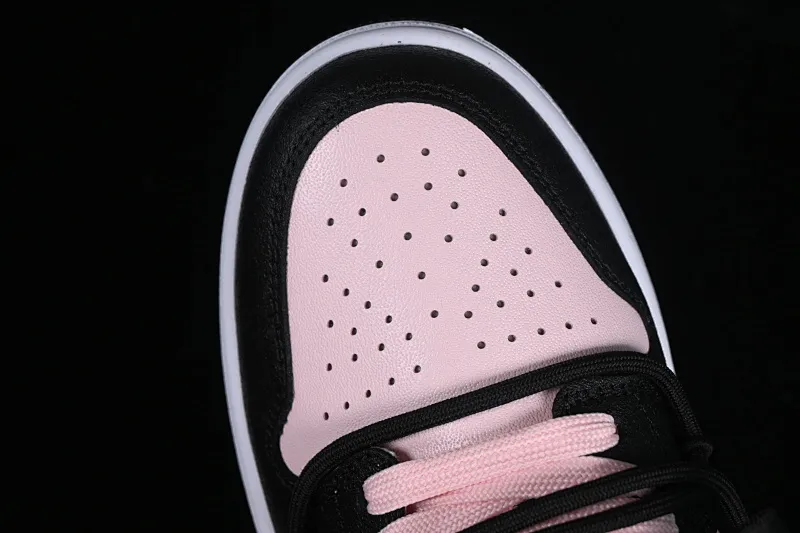 All categories Air Jordan Jordan series basketball shoes Air Jordan 1 Low Air Jordan 1 Low AJ1 Joe 1 Zhizhiberry black pink bow low-top cultural retro basketball shoes DX4374-008